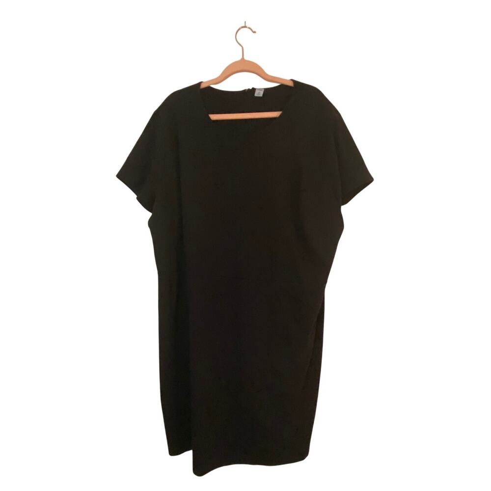Old Navy Black Shift Dress - Plus Size 4X - Excellent
